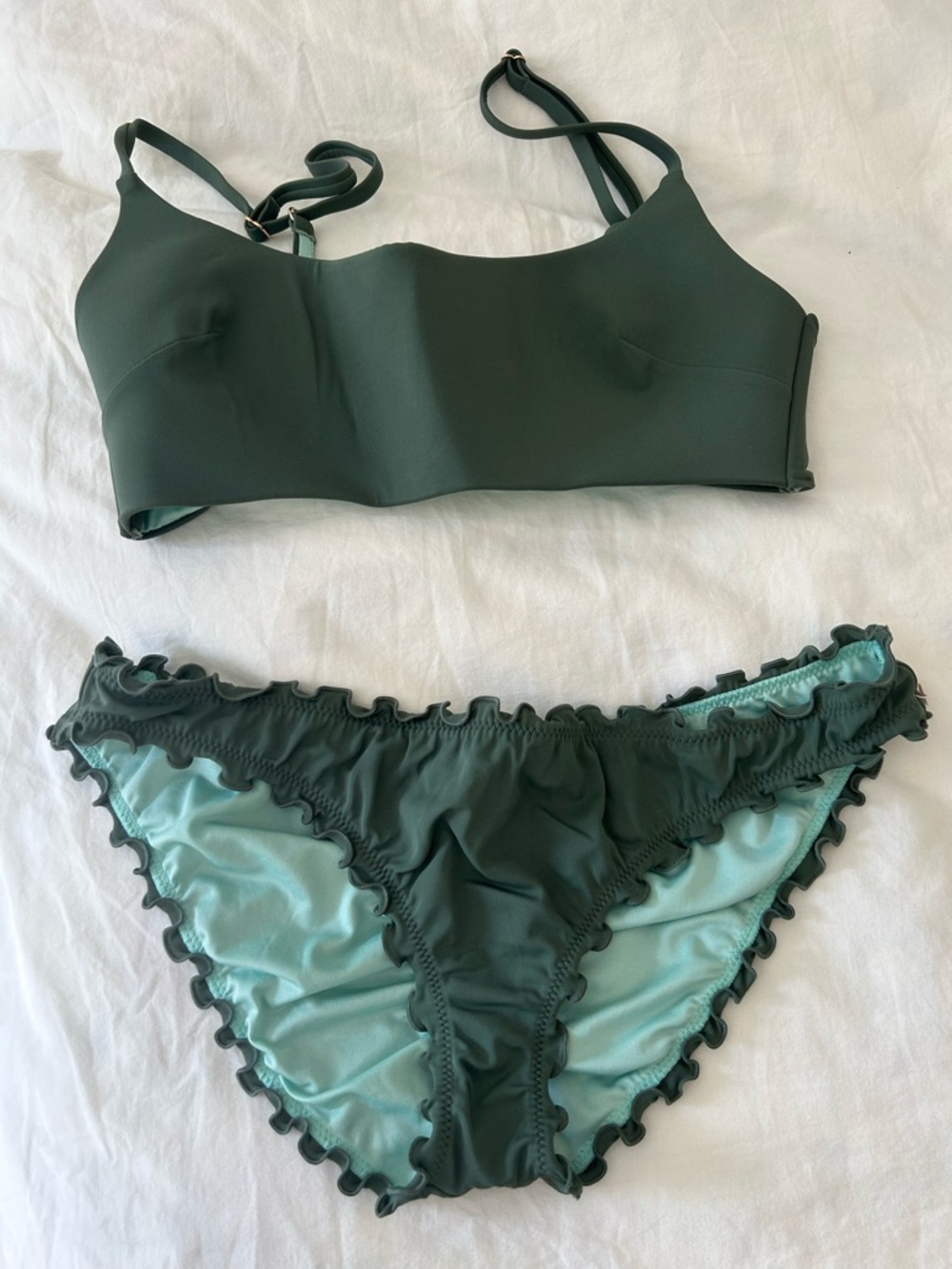 Victoria’s Secret Bikini Olive Green Medium
